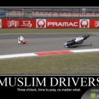 muzułmańscy kierowcy