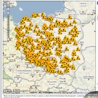 Google maps- Poland