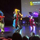 Pokaz tańca Bollywood - show Afro Carnaval