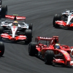 2007 Brazilian GP drivers at Start