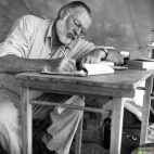 aktor Ernest Hemingway