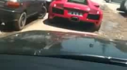 Lamborghini na afrykańskich drogach