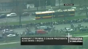 Tłumy na ulicach Warszawy w hołdzie dla Prezydenta
