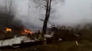 pierwsze nagranie tragedii w Smolensku