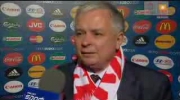 Lech Kaczyński o meczu Polska-Austria (dobrze grał...)