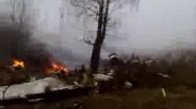 Katastrofa samolotu w Smoleńsku - film amatorski1