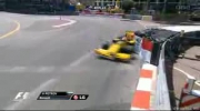 Vitaly Petrov Monaco 2010 Crash