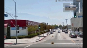 Ptak vs. samochód Google Street View