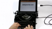 Maszyna do pisania przerobiona na klawiaturę!