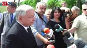 Jarosław Kaczyński w Rekowie Lęborskim gdzie wydobywa się gaz łupkowy