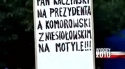 Incydent na wiecu Jarosława Kaczyńskiego