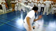 Mestre Nem podczas roda Capoeira Brasil