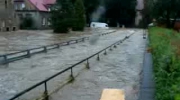 Leśna ul Sienkiewicza 07 sierpnia 2010 powódź