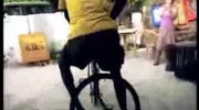 Jamajczyk na rowerze
