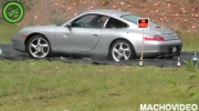 Ostrzelali Porsche 996