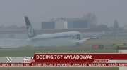 Awaryjne lądowanie Boeinga 767 w Warszawie