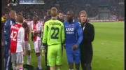 Kibol przerwał mecz Ajax Amsterdam - AZ Alkmaar