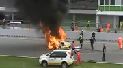 Straszny wypadek Lamborghini na wyścigu