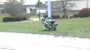 Epicki wypadek na motorze