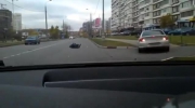 Wypadek motocyklisty