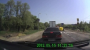 Ciężarówka bez hamulców
