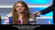 Wywiad z dziennikarką w ukraińskiej telewizjii