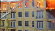 Pożar apartamentowca w Houston