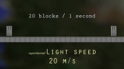 Prędkość światła wytłumaczona przy użyciu świata z Minecraft