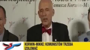 Janusz Korwin-Mikke odpowiada na ataki ze strony socjalistów (22.05.2014)