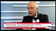 Janusz Korwin-Mikke vs Michał Boni - "Spoliczkowanie SBeka" (11.07.2014)