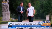 TVN24 - Jarosław Kuźniar vs. Adam Kszczot wyścig. Wypadek pana redaktora :)