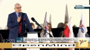 Ireneusz Jabłoński / Konwencja Wyborcza Nowej Prawicy (09.11.2014)