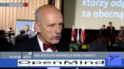 Janusz Korwin-Mikke - Wywiad / Konwencja Wyborcza Nowej Prawicy (09.11.2014)