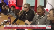 reż. Grzegorz Braun - Protest w siedzibie PKW (20.11.2014)