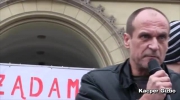 Paweł Kukiz - Protest przeciwko wyborczej kpinie / Wrocław