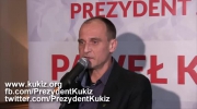 Paweł Kukiz - Kandydat na prezydenta RP- konferencja (09.02.2015)