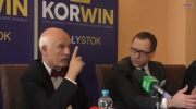 Janusz Korwin-Mikke - Konferencja prasowa / Białystok (20.02.2015)