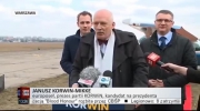 Janusz Korwin-Mikke ruszył w Polskę awionetką "Air Korwin One" (16.03.2015)