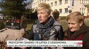 Legionowo - Matka zabitego 19-latka obwinia POlicję (16.03.2015)