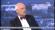 Janusz Korwin-Mikke vs pachołek obecnego reżimu w pr. "Sprawa Polityczna" (TVP Szczecin 18.03.2015)