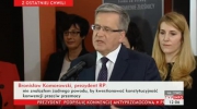 Bronisław Komorowski podpisał lewacką Konwencję (anty)Przemocową (13.04.2015)