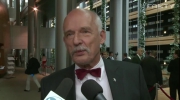 Janusz Korwin-Mikke stracił immunitet. Odpowie za spoliczkowanie eSBeka Boniego (19.05.2015)