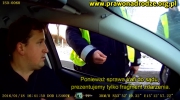 Nielegalny pomiar Iskrą 1, próba wejścia w posiadanie prawa jazdy przez policję