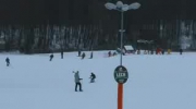 Fiolka na snowboardzie