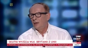 Globalista Ryszard Żółtaniecki po Brexicie - Referendum jest bardzo niebezpiecznym narzędziem, bo łatwo wymyka się z rąk, ale jego wyniki można olać (''Po przecinku'' TVP Info 24.VI.2016).avi