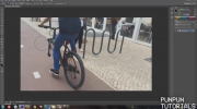 Photoshop: jak usunąć koło w rowerze