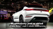 Mitsubishi GT-PHEV zaprezentowany. Nowoczesny SUV z 3 silnikami elektrycznymi