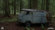 VW 1955 Panelvan - niezwykłe znalezisko w lesie
