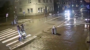 Potrącenie na przejściu dla pieszych w Pruszkowie