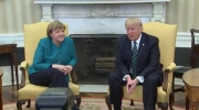 Spotkanie Merkel - Trump. Dlaczego bez uścisku dłoni?